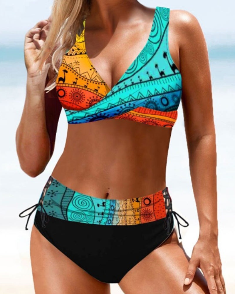 Earle™ | Bikini Coloré Élégant