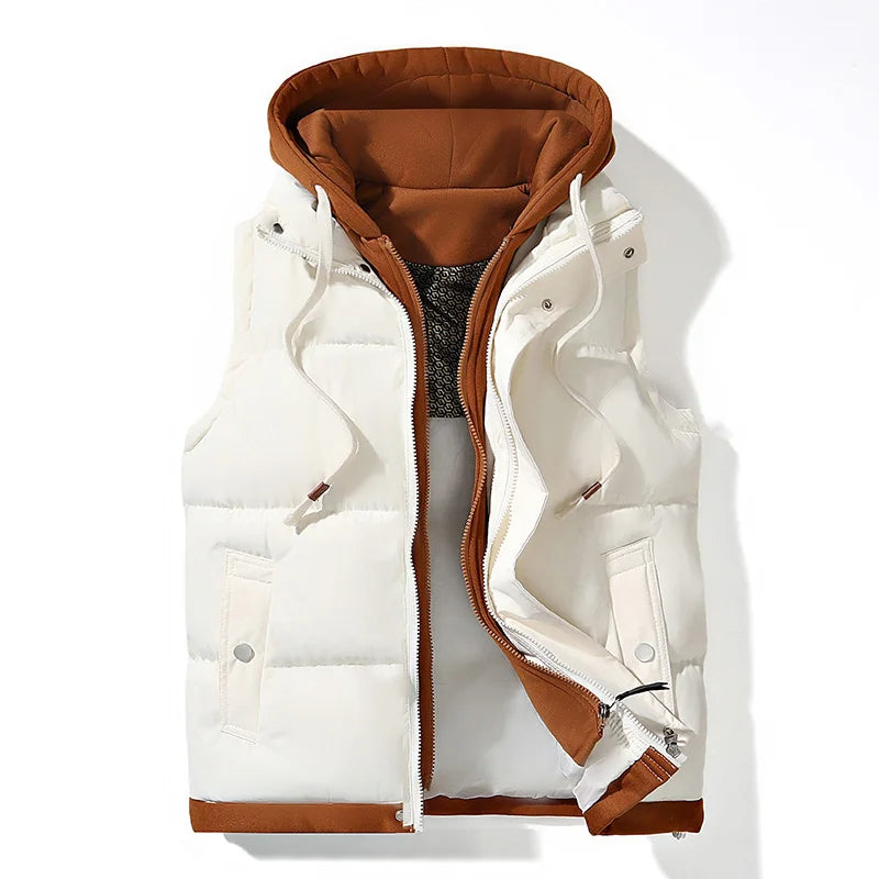 Gavin™ | Gilet Puffer à Capuche Confortable