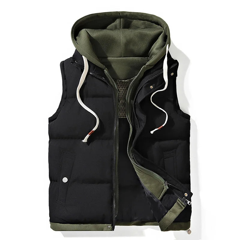 Gavin™ | Gilet Puffer à Capuche Confortable