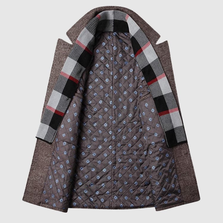 Clovis™ | Manteau Élégant en Laine Raffiné