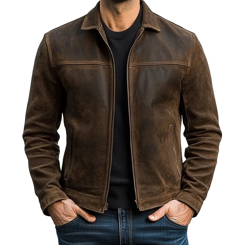 Crawford™ | Veste en cuir élégante et confortable