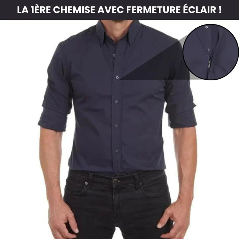 Milan™ | Chemise à Fermeture Éclair