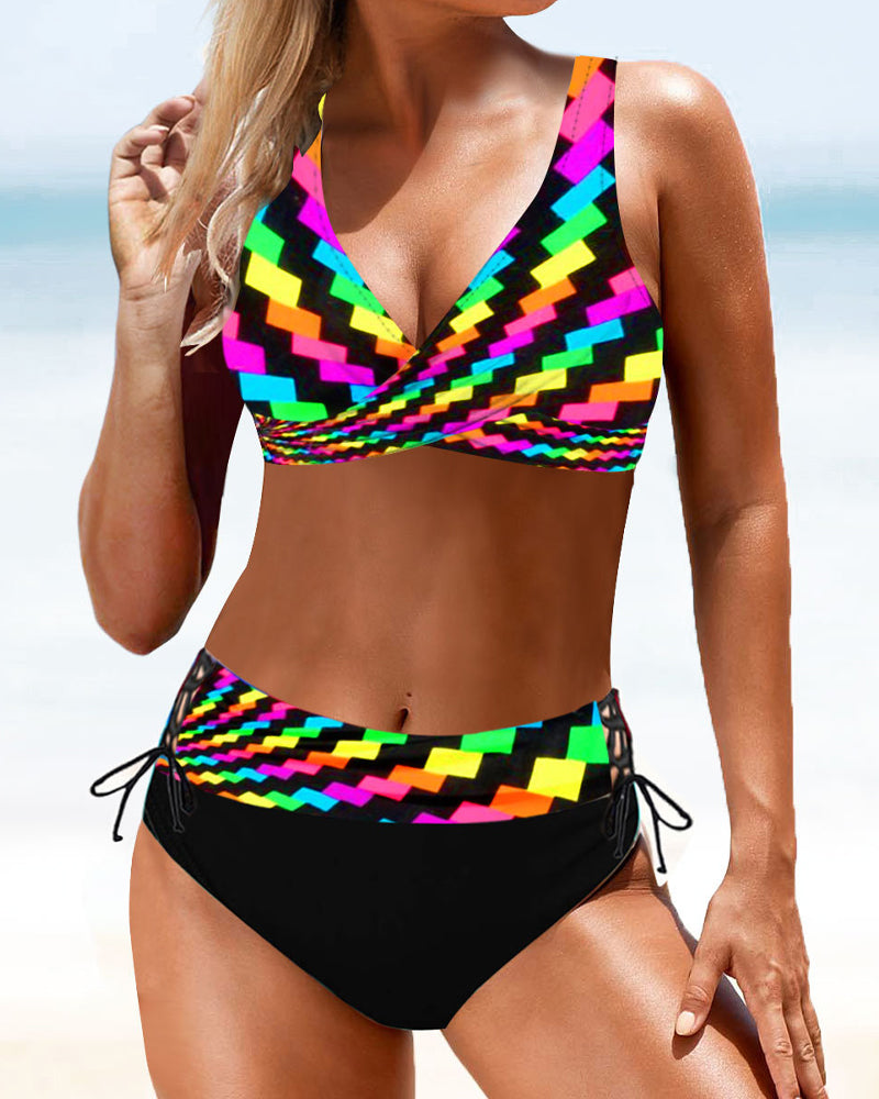 Earle™ | Bikini Coloré Élégant