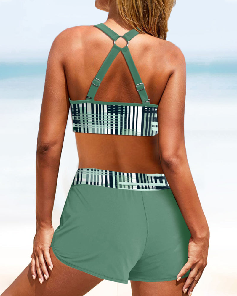 Janelle™ | Bikini Côtelé Élégant