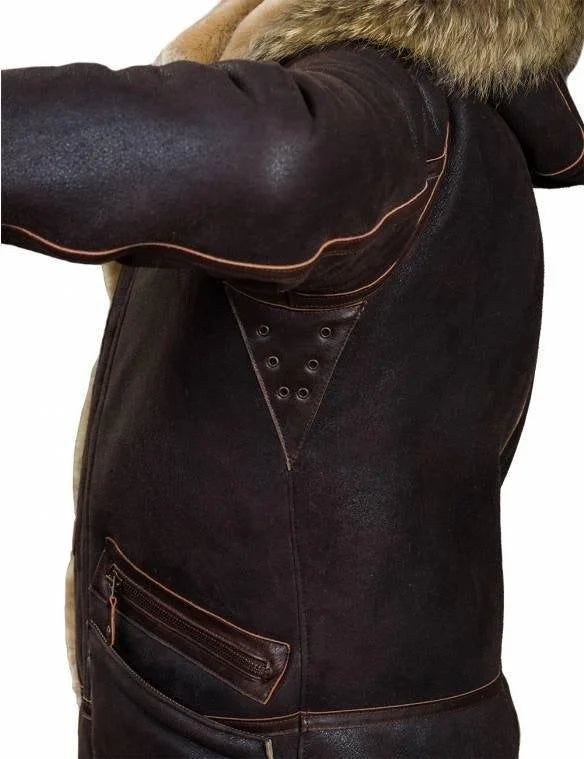 Maxence™ | Veste Pilote B-7 Arctic