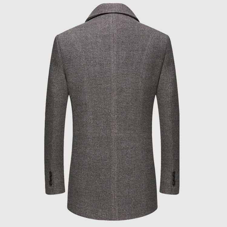 Clovis™ | Manteau Élégant en Laine Raffiné