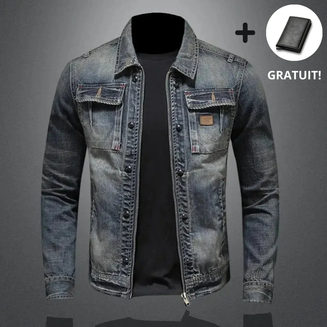Riko™ | Veste en Jean Vintage