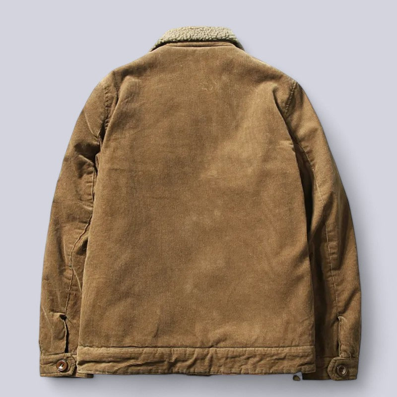 Summit™ | Veste en Velours Côtelé Élégante