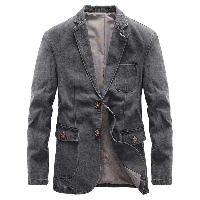 Medeia™ | Veste en Denim Sophistiquée