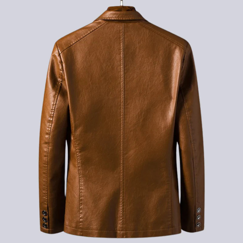 Jordy™ | Veste en Cuir Élégante